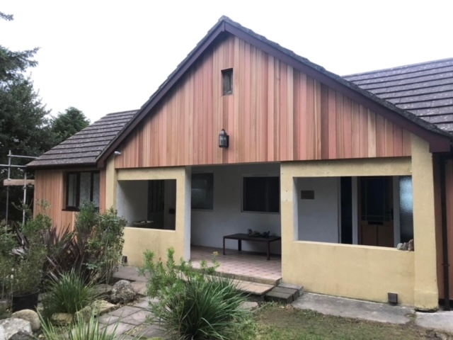Co2 Cedar® Canadian Western Red Cedar Shadow gap 50 50 Co2 Shadow Gap House Canadian Cedar