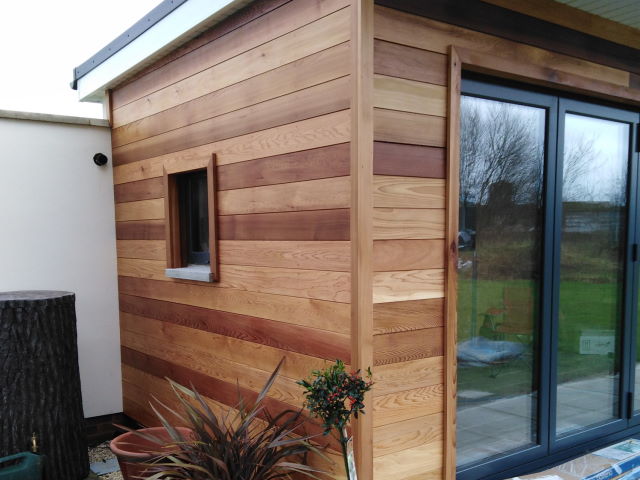 26 Co2 Cedar® Shadow Gap cladding 26 Co2 Cedar® Shadow Gap Garden Office